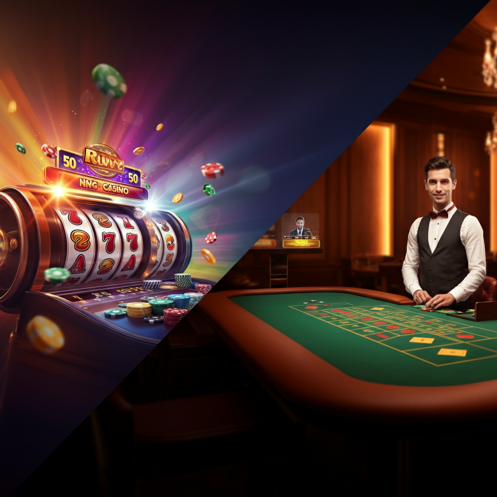 Comparing RNG vs Live Casino Games